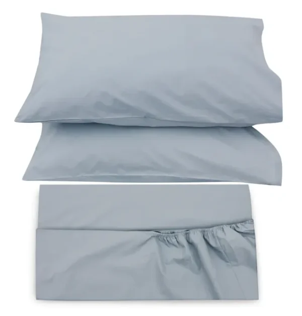 Luxurious Cotton Fitted Sheet Set with Satin Feel – 3-Piece Collection - Image 7