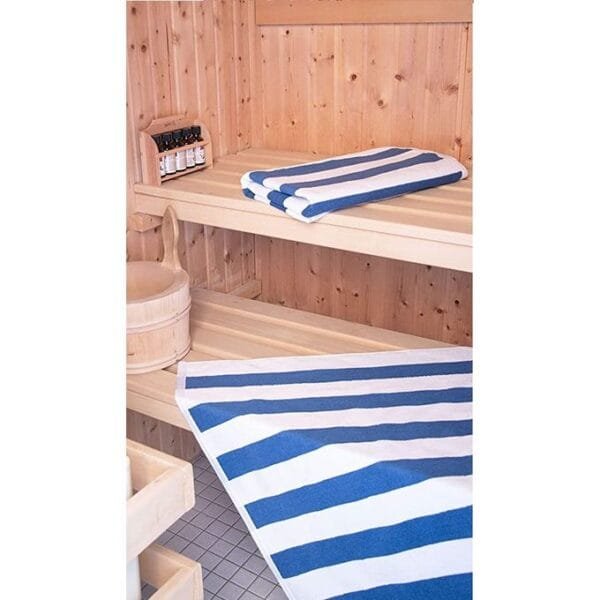 Luxury Ocean Blue Bath Towel – Ultra-Soft, Absorbent, and Spa-Quality - Image 4