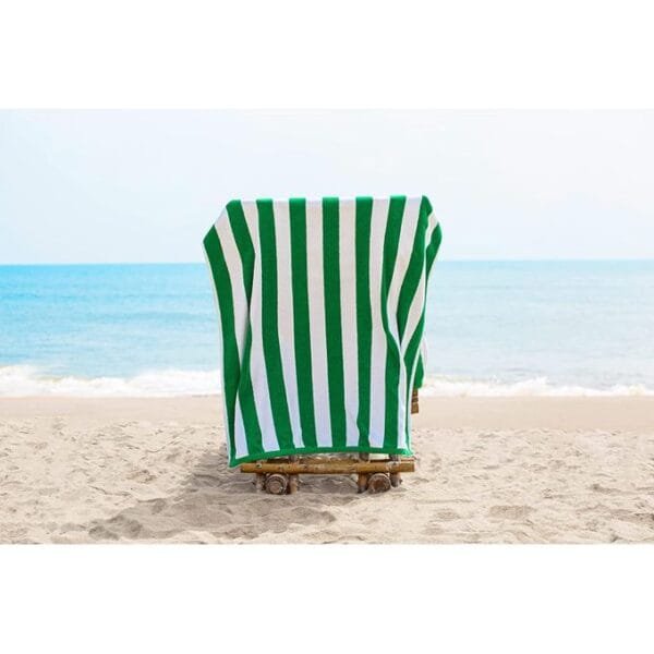 Luxury Ocean Blue Bath Towel – Ultra-Soft, Absorbent, and Spa-Quality - Image 3