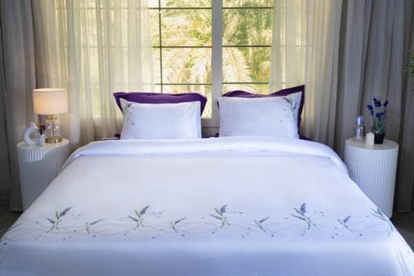 Royal Purple Lavender Bedding Set