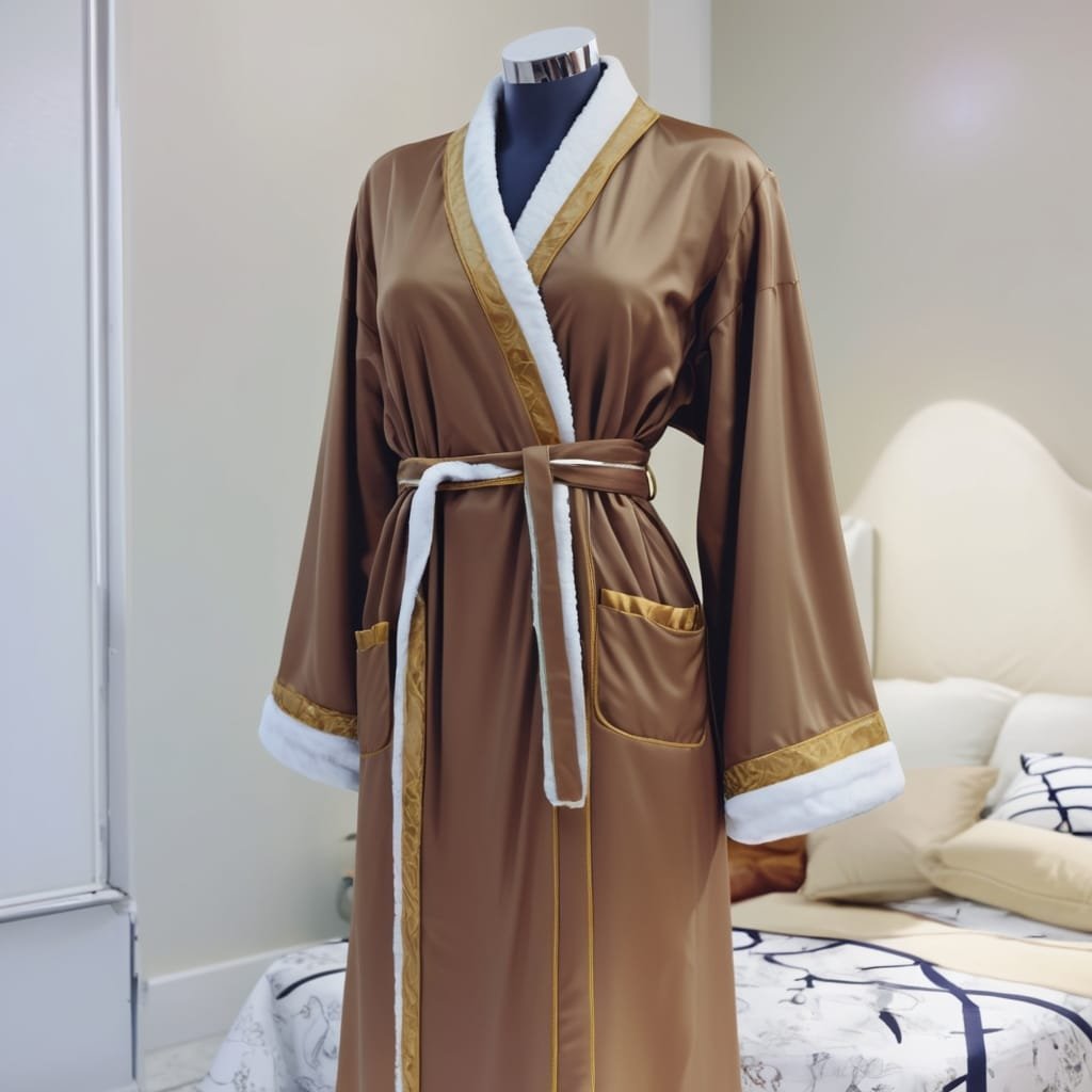 Golden Line Queen Set – Luxury Bedding & Bath Collection for a Hotel-Style Experience - Image 11