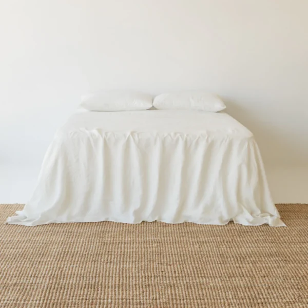 Luxury Cotton Flat Sheets with Satin Feel – 3-Piece Set - Image 10