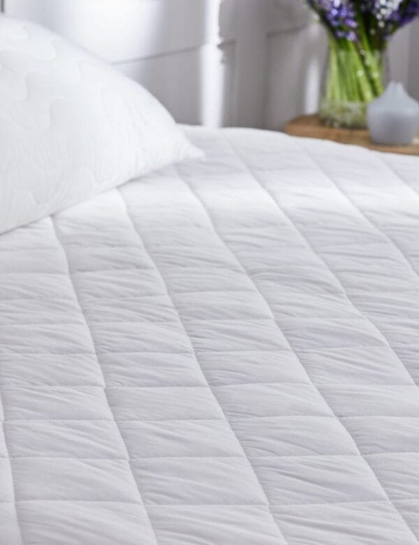 Terry Cotton Mattress Protector – Waterproof, Breathable, and Ultra-Soft Comfort - Image 4