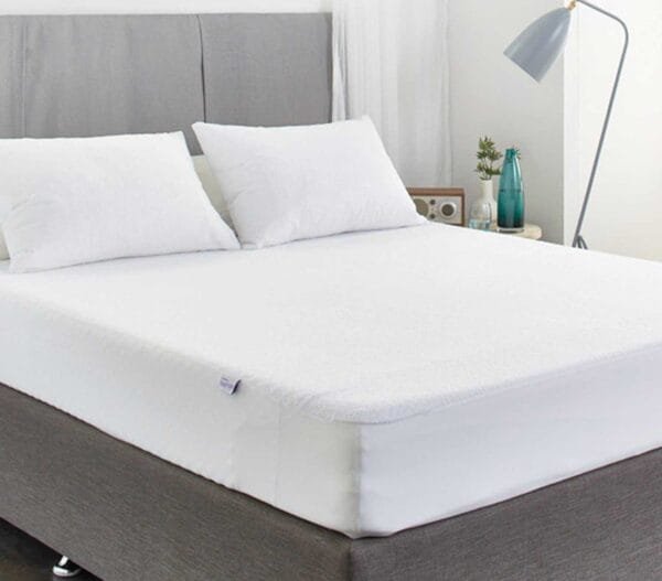 Terry Cotton Pillow Protector – Waterproof, Hypoallergenic, and Ultra-Soft - Image 5