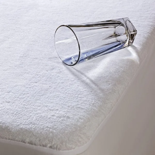 Terry Cotton Mattress Protector – Waterproof, Breathable, and Ultra-Soft Comfort - Image 3