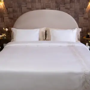 Net & Effect Embroidered Duvet Cover Set