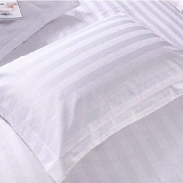 Striped Cotton Pillowcase – Soft, Stylish, and Breathable Design