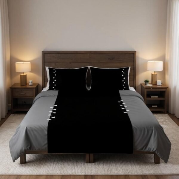 The Black Rose Duvet Cover - Image 3