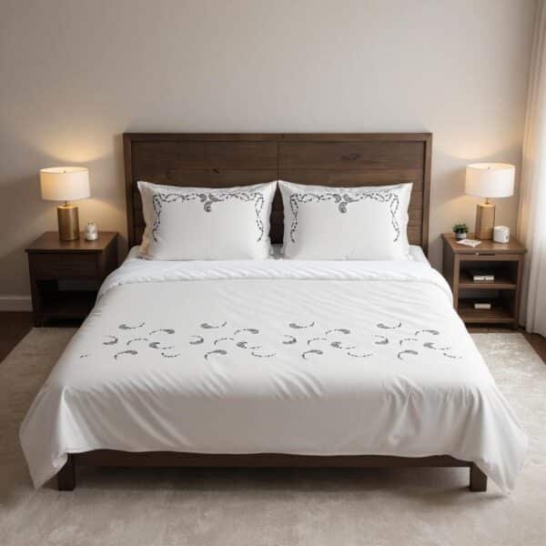 Exotic Elegance: Indian Cashmere Bedding Set - Image 3