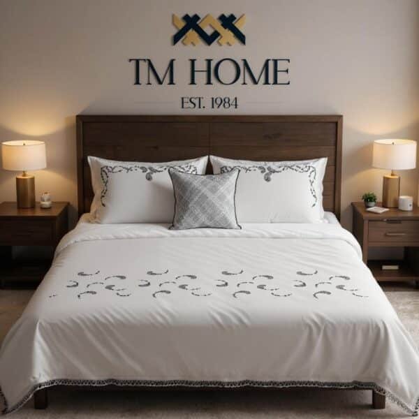 Exotic Elegance: Unveil TM Home's Luxurious "Indian Cashmere" Bedding Set – A Tapestry of Warmth and Eastern Charm #طقم_الكشمير_الهندي #مفروشات_شرقية #تصميم_هندي #فخامة_المفروشات #ديكور_شرقي #أناقة_فريدة #نوم_فاخر #جودة_عالية #TMHome #IndianCashmere #EthnicBedding #EasternDecor #LuxuryBedding #BohemianBedroom #GlobalInspired #WarmTones #ShopNow #NewCollection #TMHomeDesign