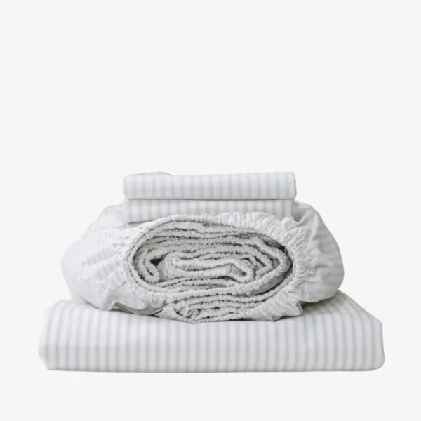 3-Piece Striped Fitted Sheet Set 35Cm – Ultimate Comfort and Style - Image 2