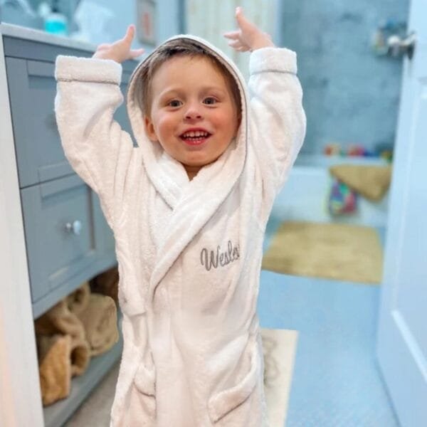 Personalized Kids' Robe & Towel Set – Customized Comfort with Name & Design - Image 4