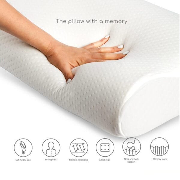 Memory Foam Medical Pillow – Superior Support for a Healthier Sleep - Image 4